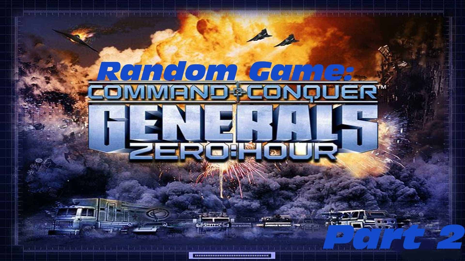 Command and conquer generals zero hour