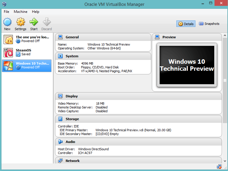 Virtual Device Driver Windows 10